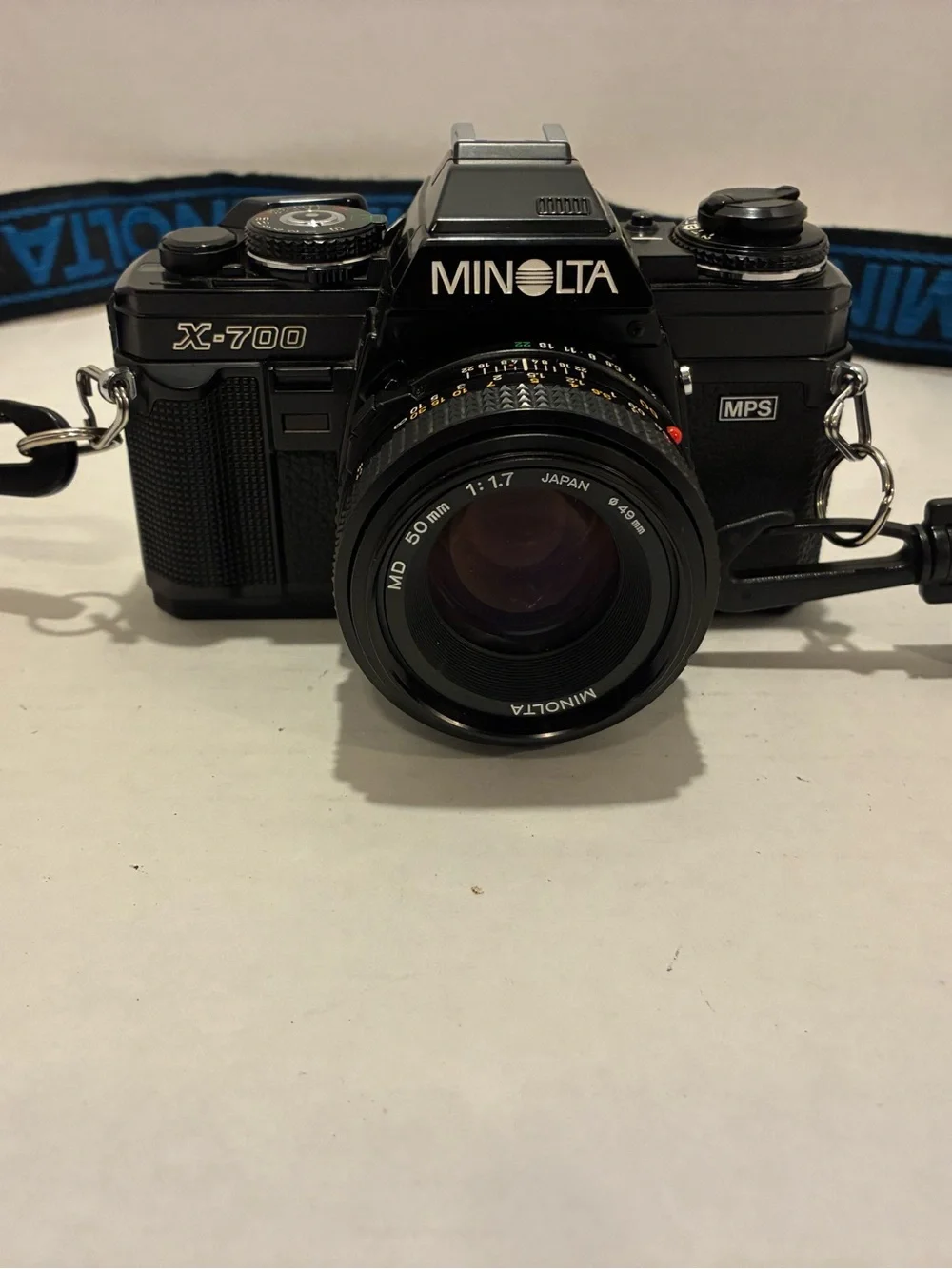 X-700 35mm SLR Camera in Black with 50mm f/1.7 Lens